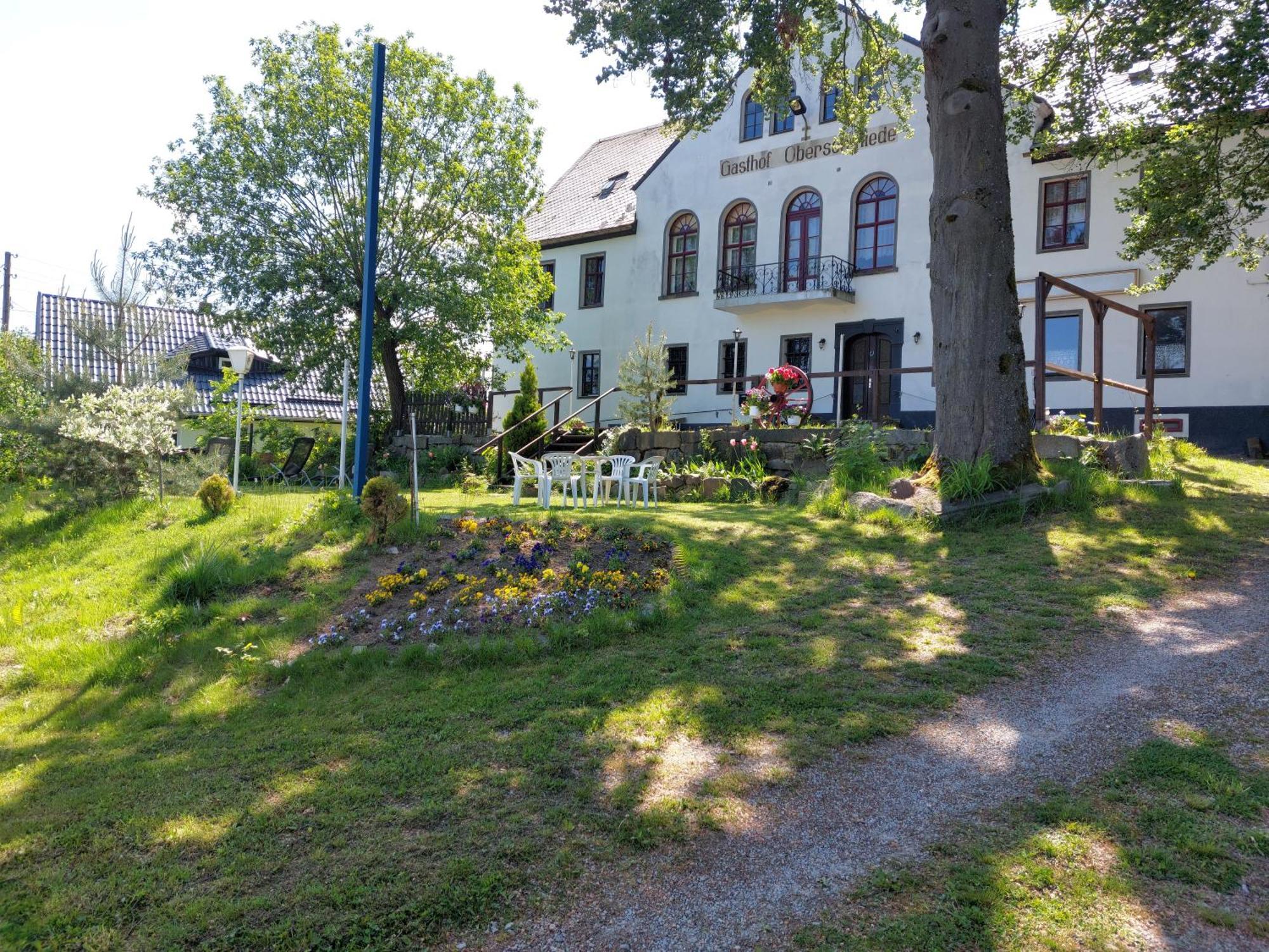 Gasthof Oberschmiede Auf der Wiese Eksteriør billede